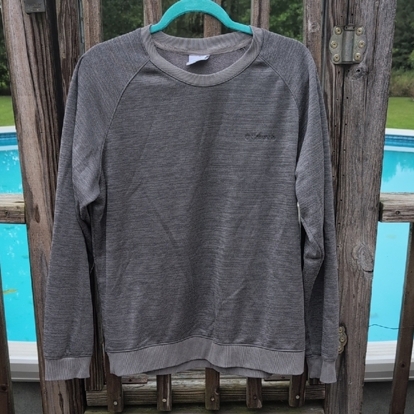 Columbia Men's Charcoal Crewneck Sweater - Picture 1 of 3